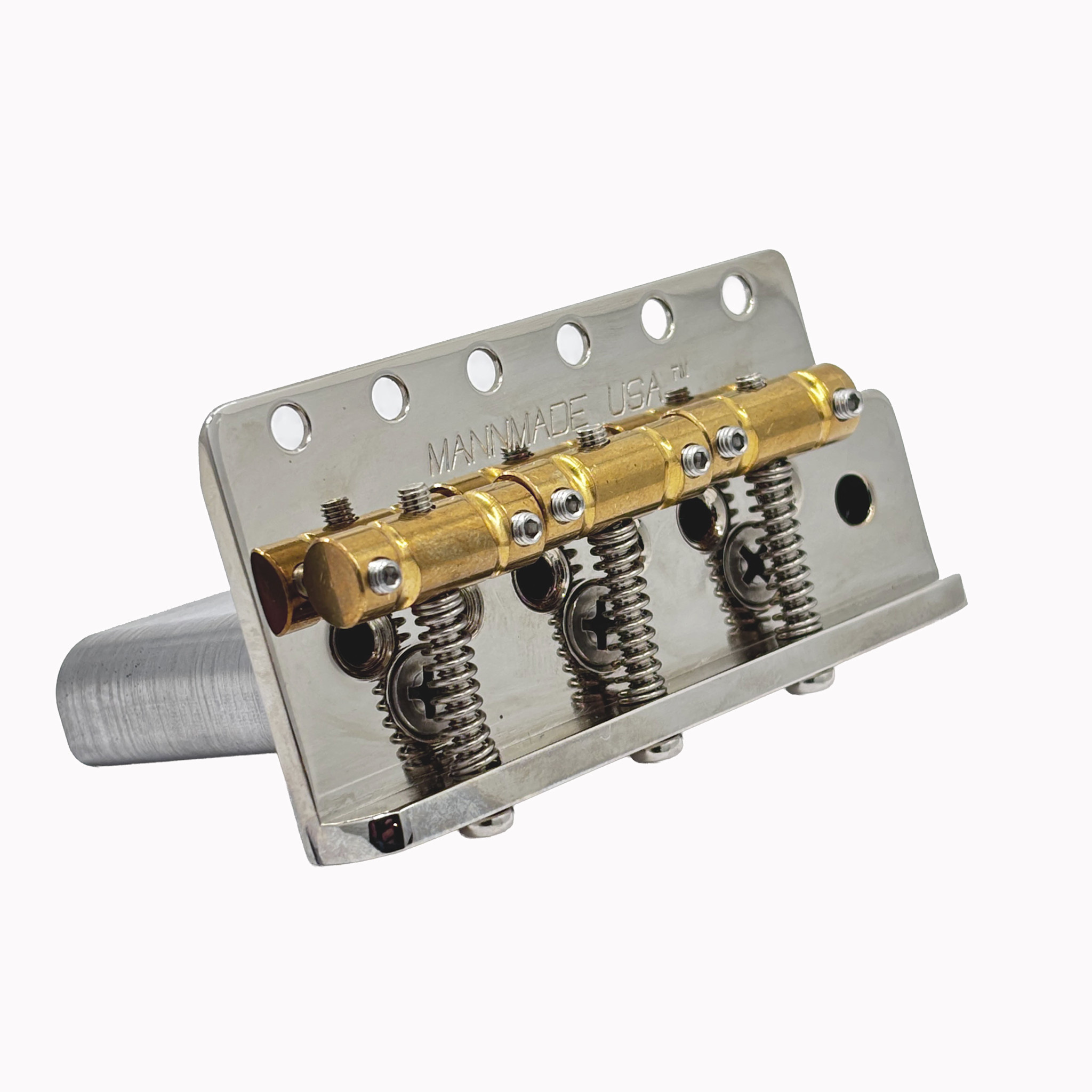 MannMade USA MannMade USA Telstar Tremolo Bridge - Nickel - 2-1/8"