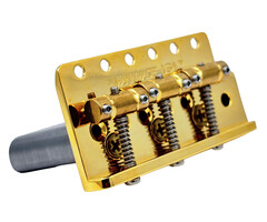 MannMade USA MannMade USA Telstar Tremolo Bridge - Gold - 2-1/8"
