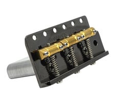MannMade USA MannMade USA Telstar Tremolo Bridge - Black Nickel - 2-1/8"