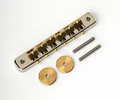 PRS Guitars PRS Two-Piece Bridge W/Studs & Thumbwheels (Nickel)