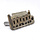 MannMade USA 2-Post Tremolo Bridge - Nickel Relic - fits 2 post Strat style guitars