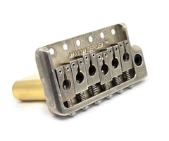 MannMade USA MannMade USA Tremolo Bridge - Nickel Relic - fits PRS style guitars