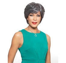 Foxy Silver Agatha Wig Full Cap Synthetic Hair