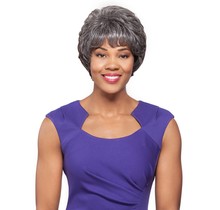 Foxy Silver Antoinette Wig Full Cap Synthetic Hair