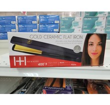 3.5B H&H Gold Ceramic 1" Flat Iron [5871] 22XXXX