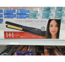 3.5B H&H Gold Ceramic 0.5" Flat Iron [5872] 22XXXX