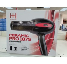 HOT & HOTTER CERAMIC PRO 1875 HAIR DRYER #5900