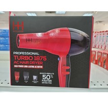 HOT & HOTTER PROFESSIONAL TURBO 1875 AC HAIR DRYER #5830