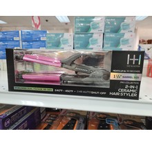 HOT & HOTTER 2IN1 CERAMIC STYLER 1 1/4" #5958