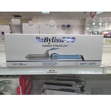 BABYLISS PRO NANO TITANIUM CURLING IRON 1.25"