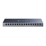 TP-LINK TP-Link Network TL-SG116E 16-Port Gigabit Desktop Switch with 4-Port 56W Pro Switch