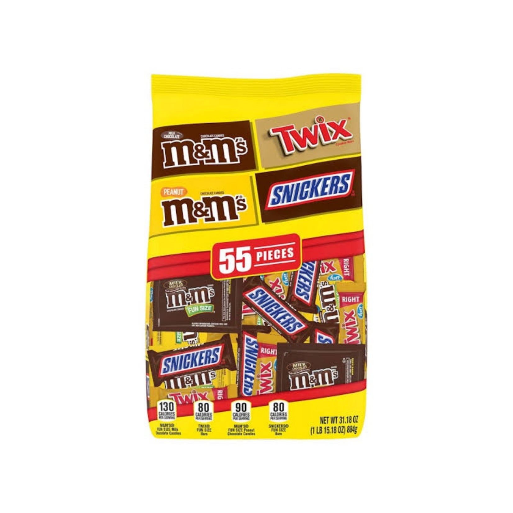 Mars Fun Size Chocolate Mix 55ct