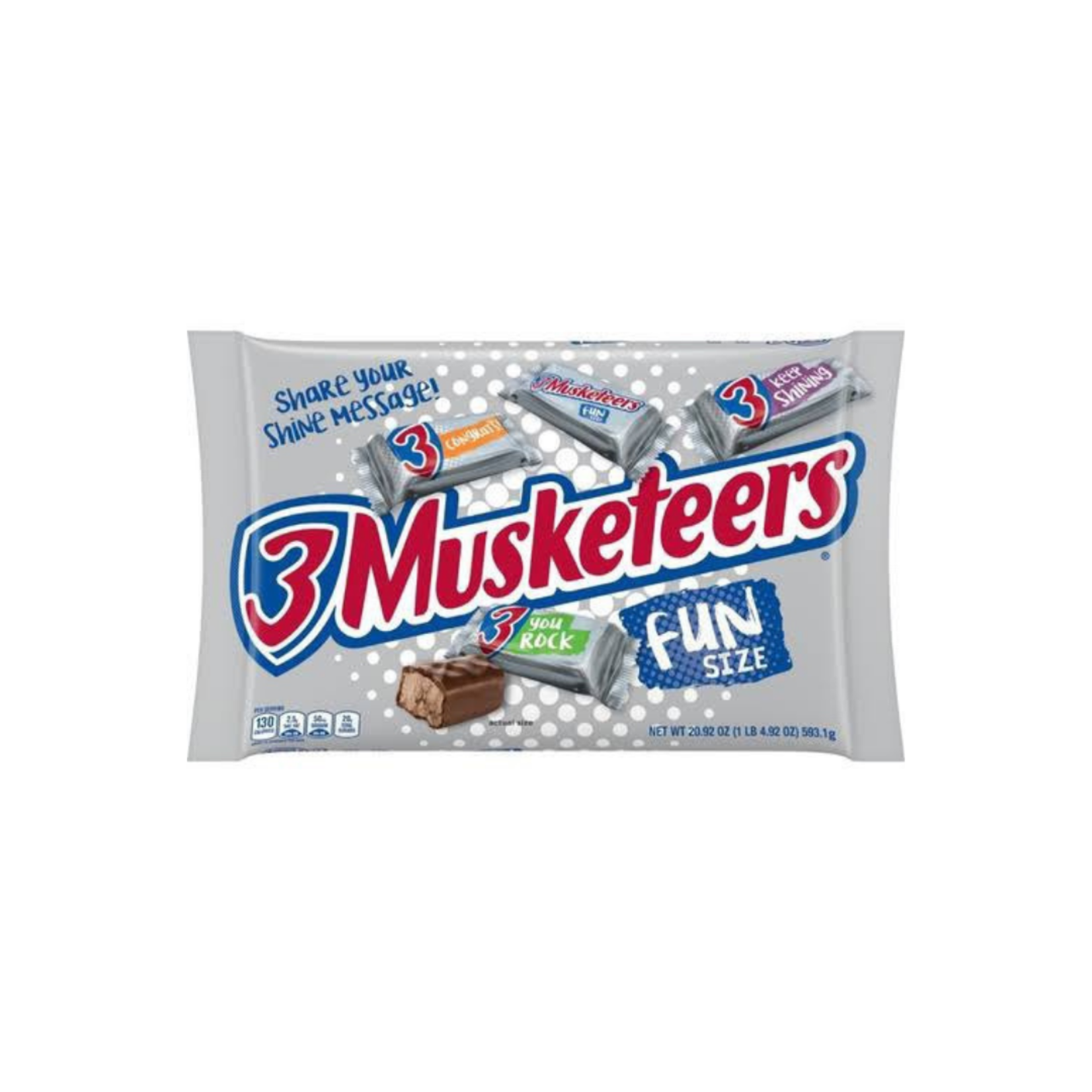 Mars 3 Musketeers Fun Size Pack