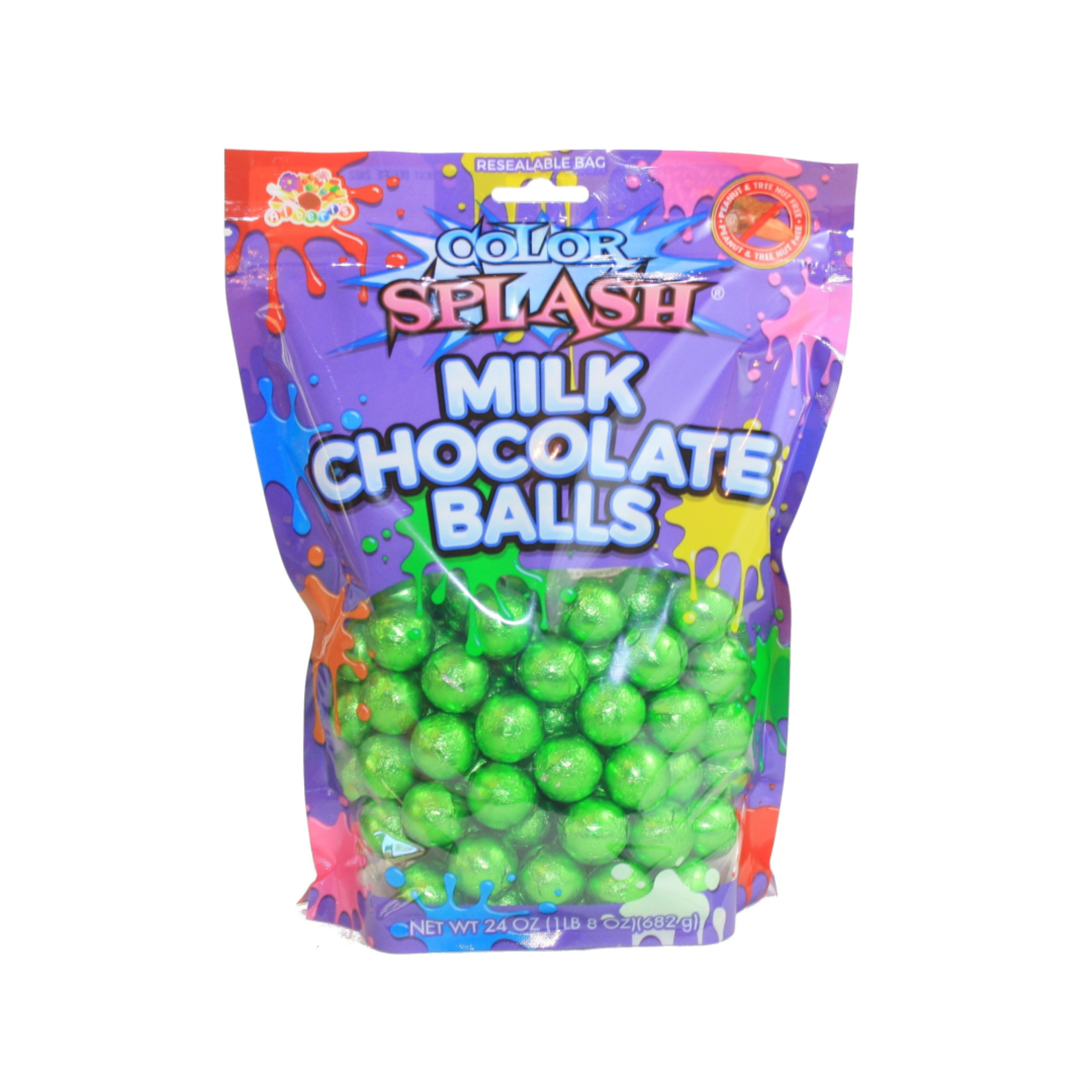 Color Splash Milk Chocolate Balls