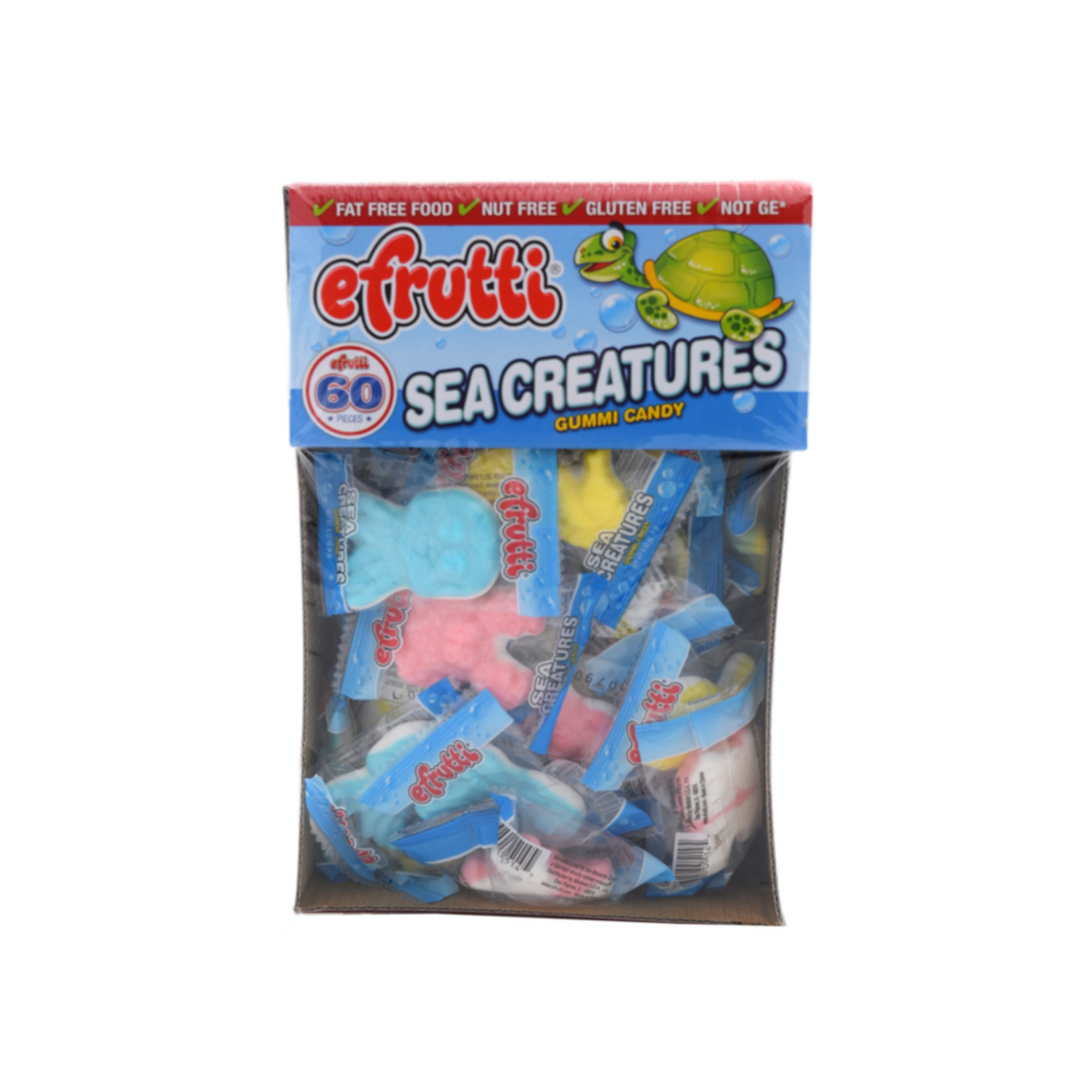 efrutti Sea Creatures Gummi 60ct