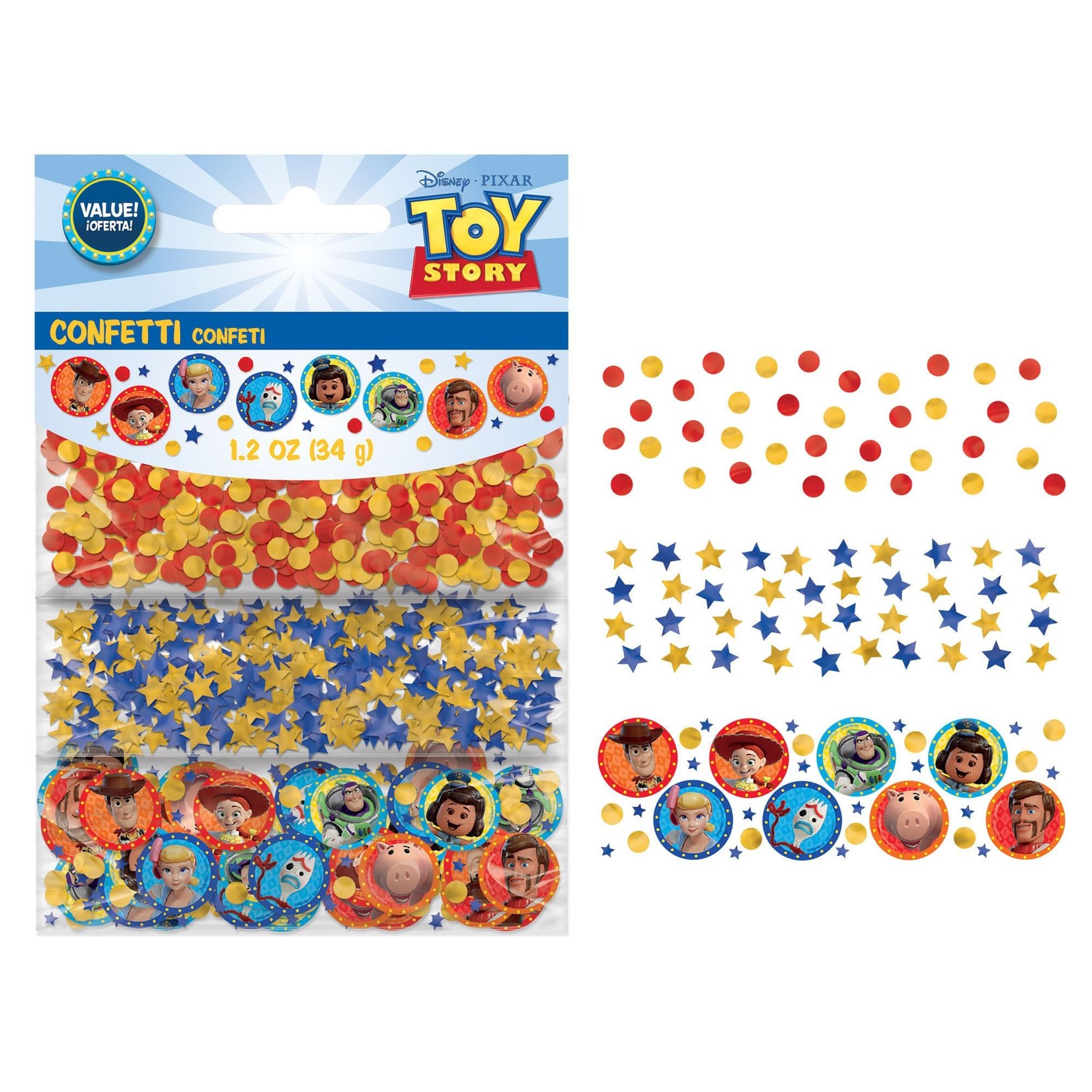 Pixar Toy Story 4 Value Confetti