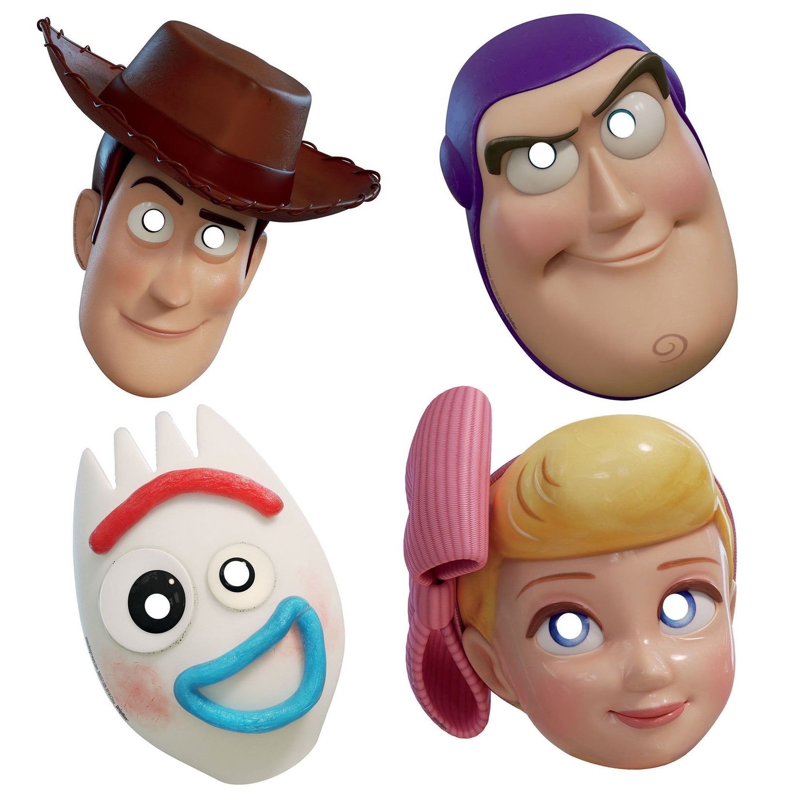 Pixar Toy Story 4 Paper Masks