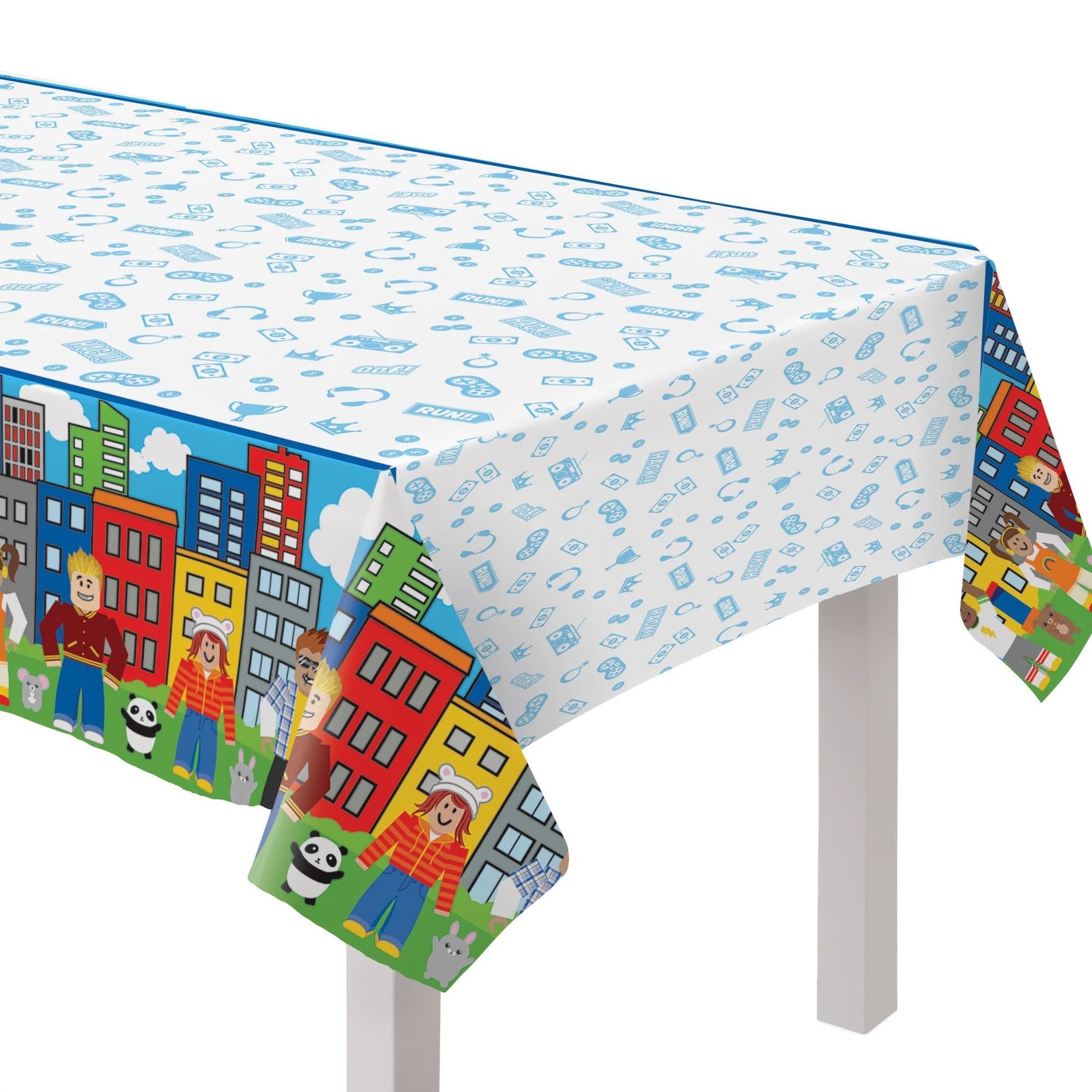 Party Town Paper Table Cover