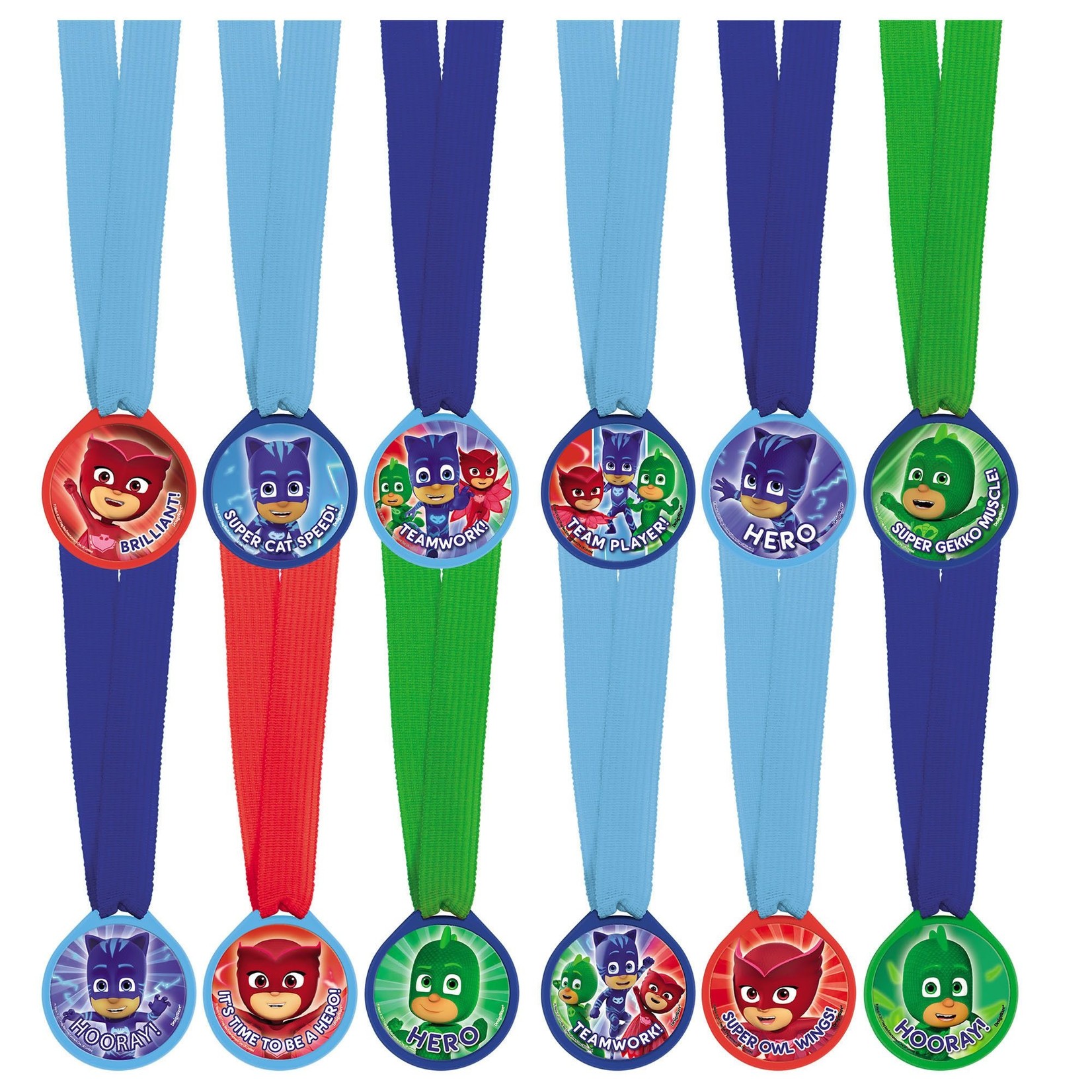 Pj Masks Mini Award Medals