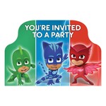 Pj Masks Postcard Invitations