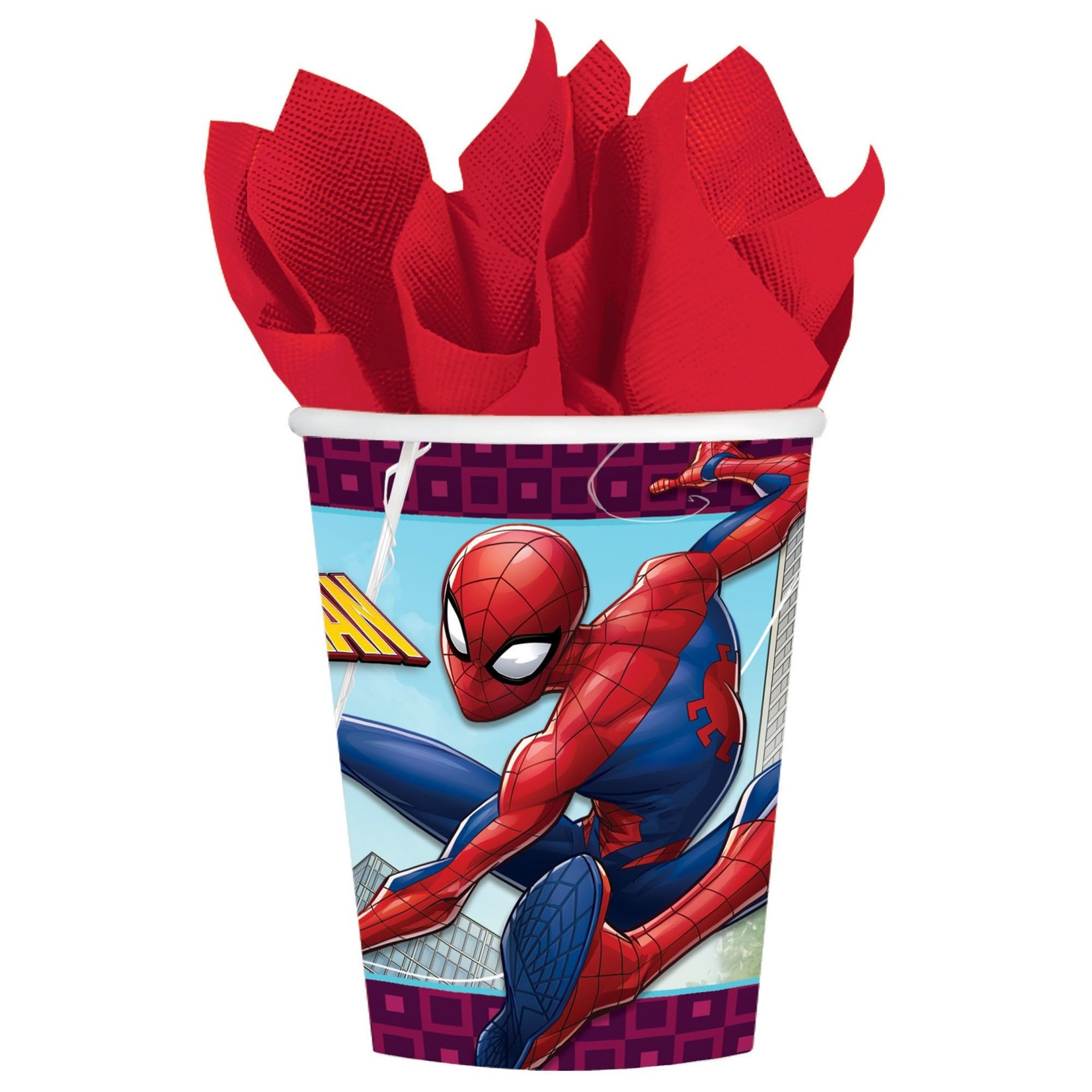 Spider-Man Cups 9 oz