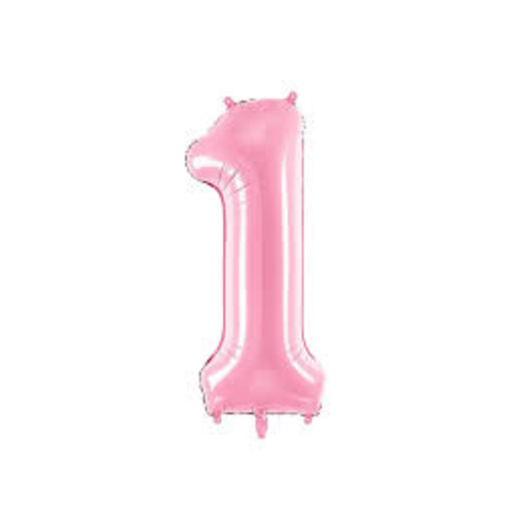 34" Number 1 Pink