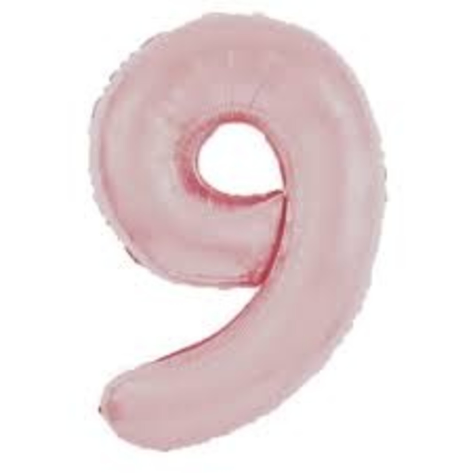 34" Number 9 Pink