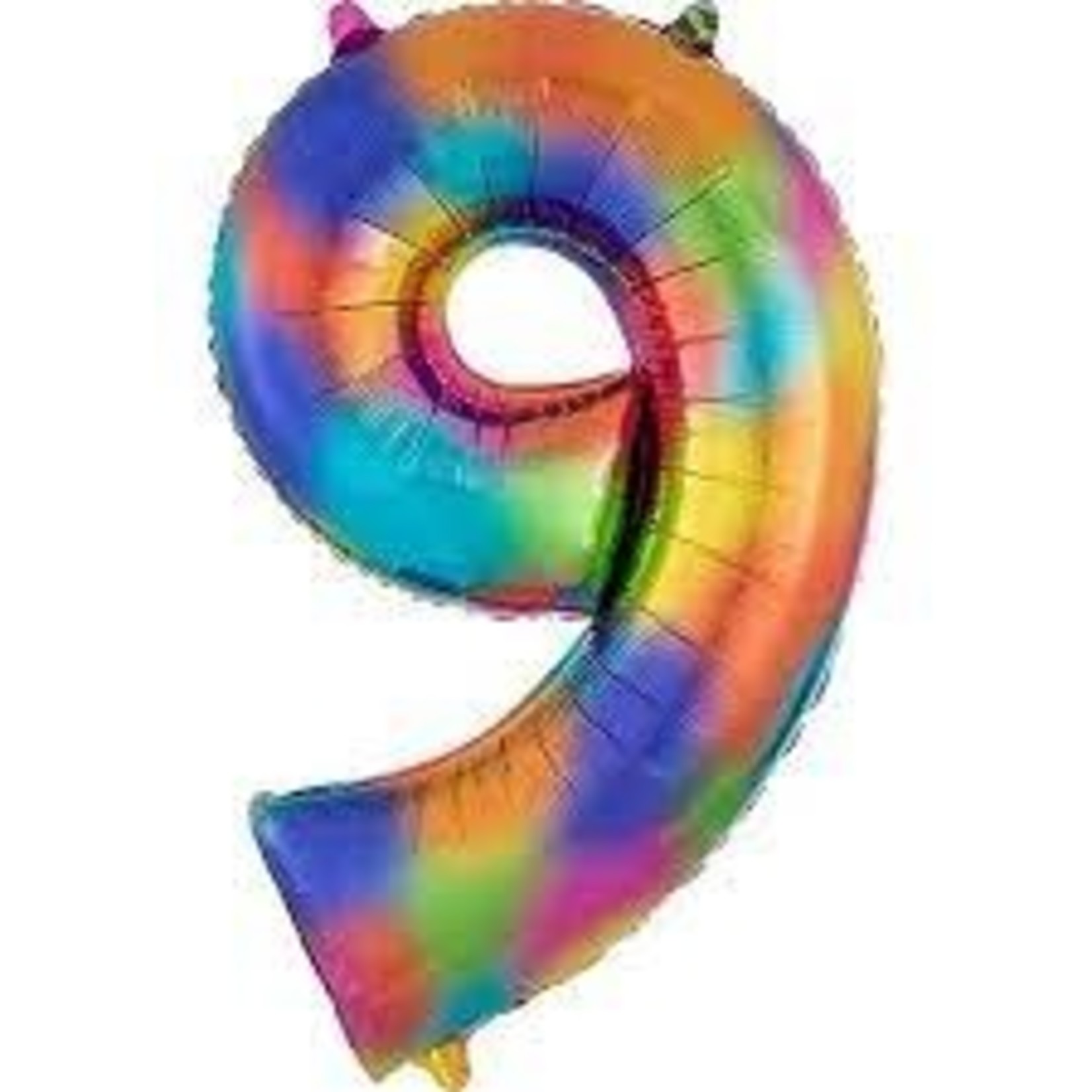 34" Number 9 Rainbow