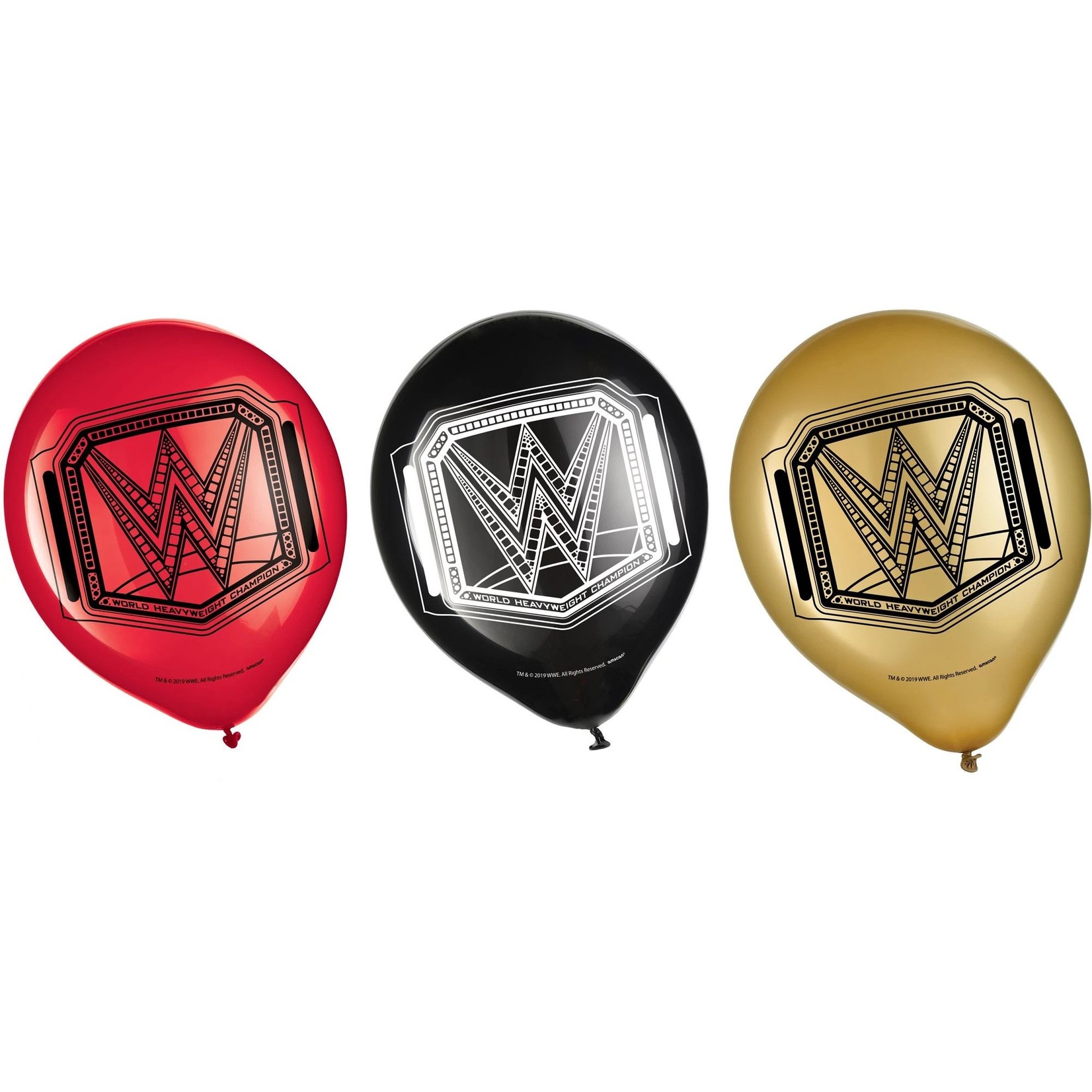 WWE Latex Balloons
