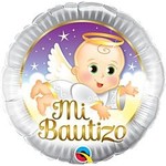18" 'Mi Bautizo' Balloon