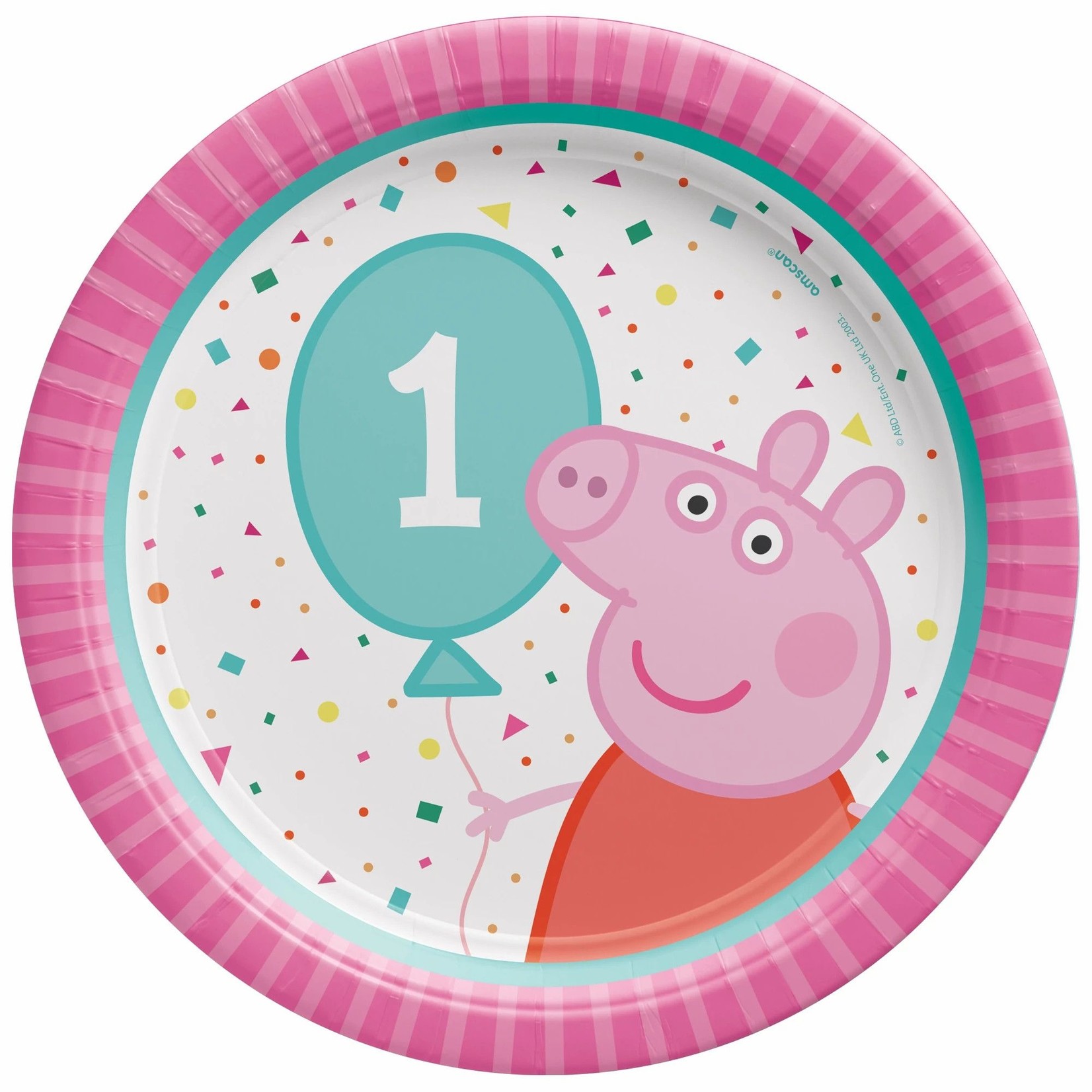 Peppa Pig Cake Plate