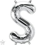 16" Letter S Silver