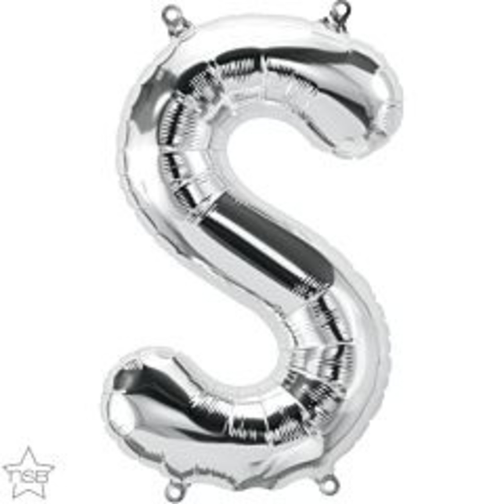 16" Letter S Silver