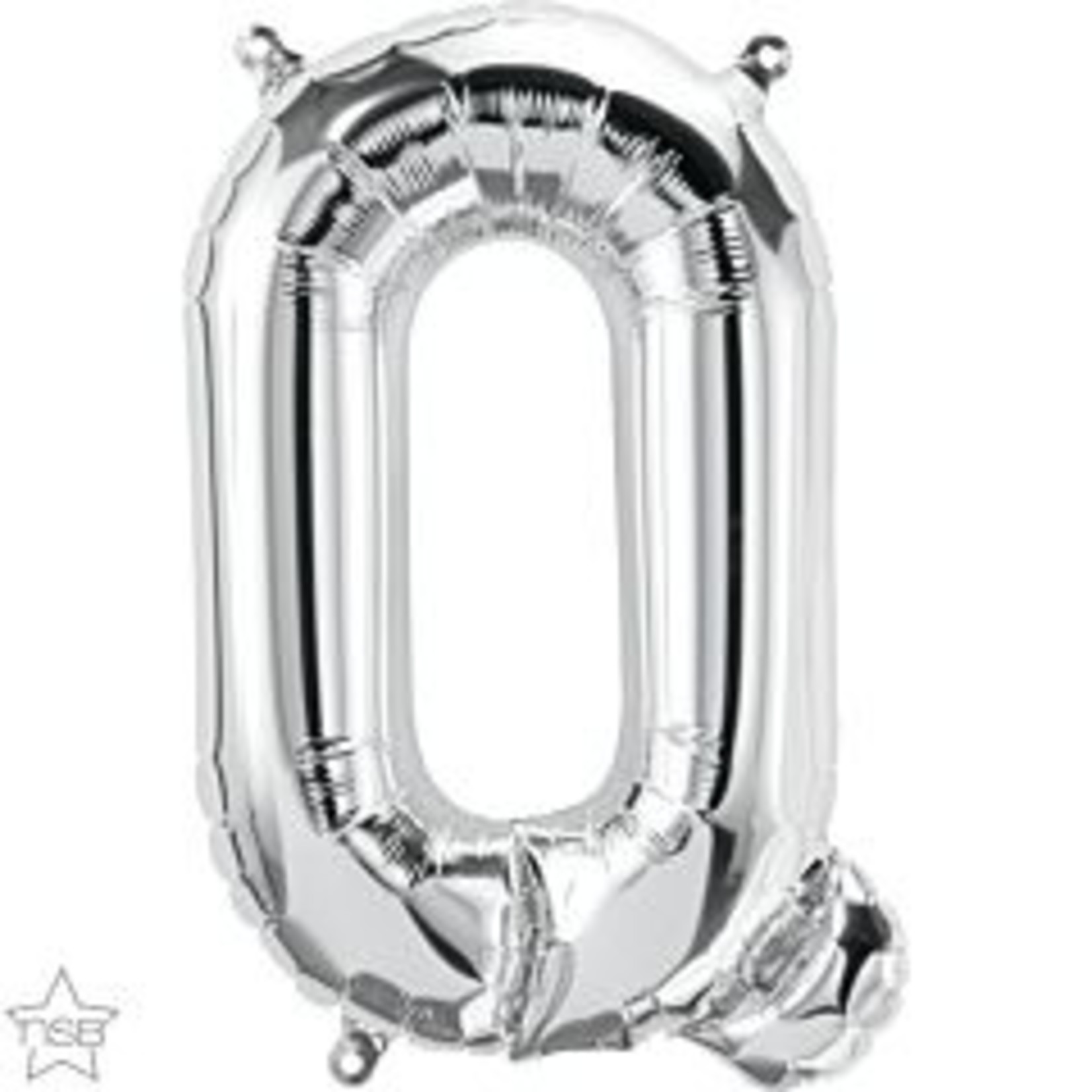 16" Letter Q Silver