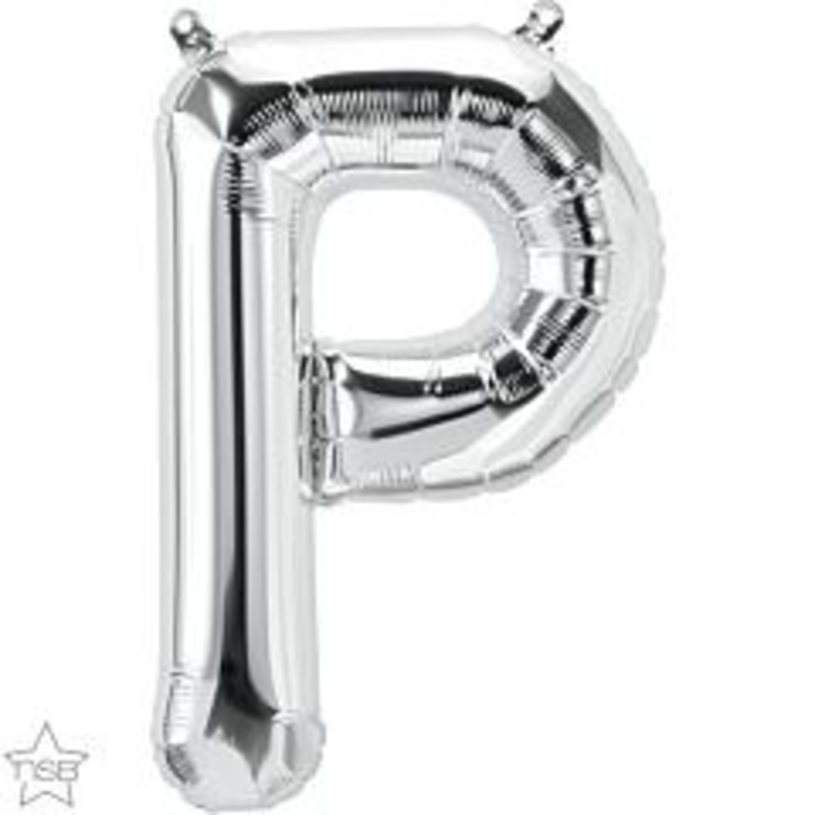 16" Letter P Silver