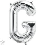 16" Letter G Silver