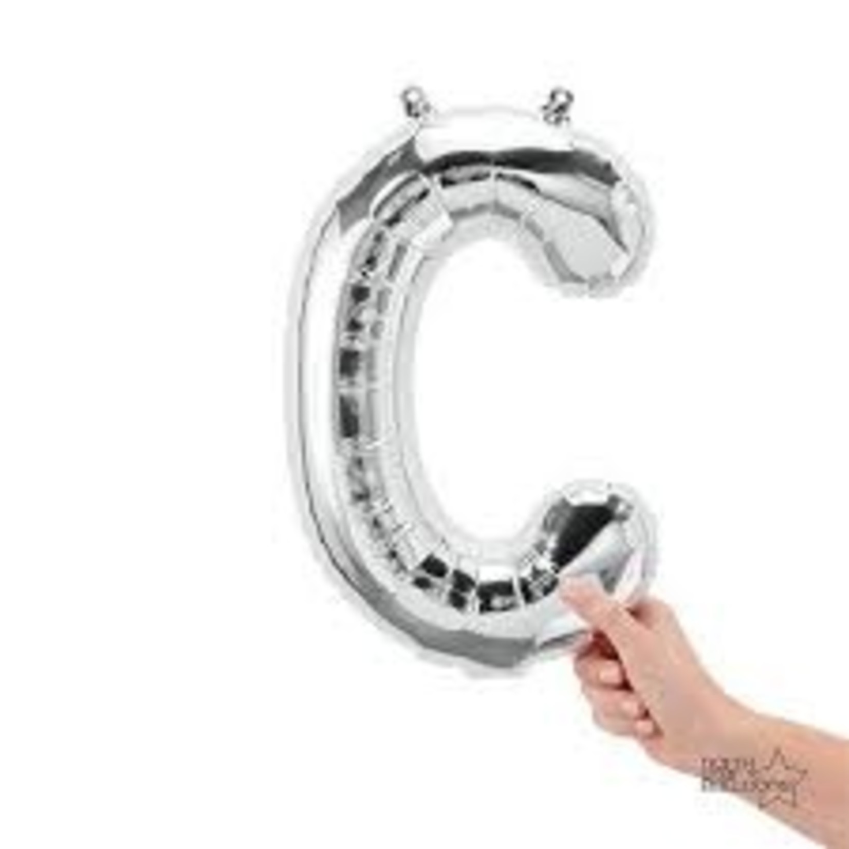 16" Letter C Silver