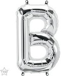 16" Balloon Letter B Silver