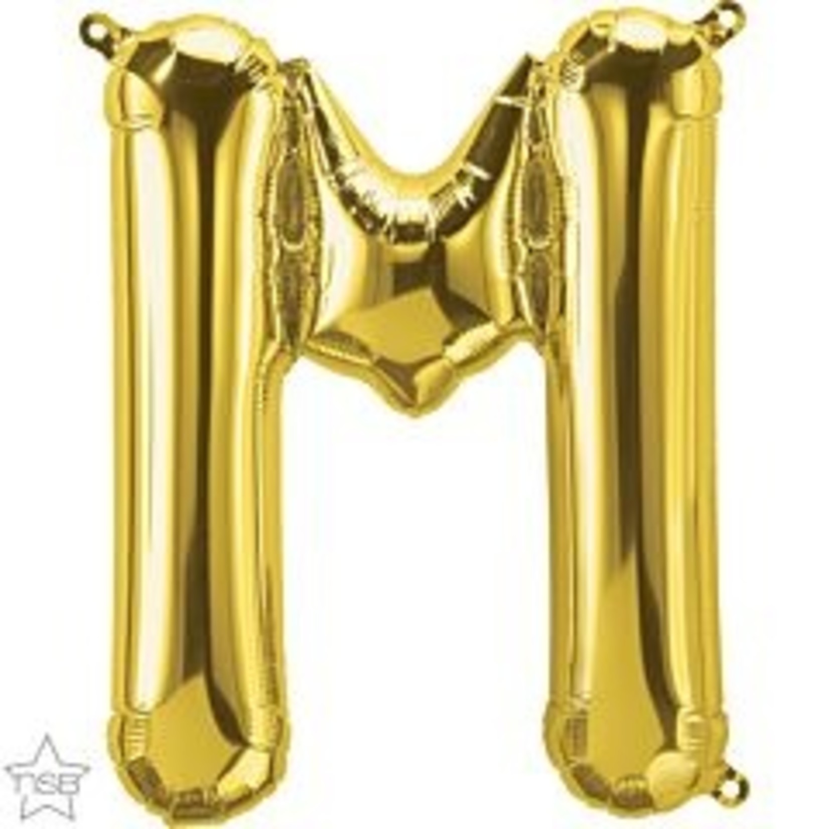 16" Balloon Letter M Gold