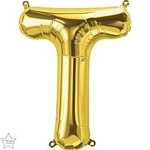 16" Letter T Gold