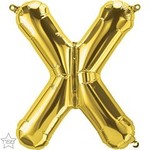 16" Letter X Gold