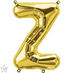 16" Letter Z Gold