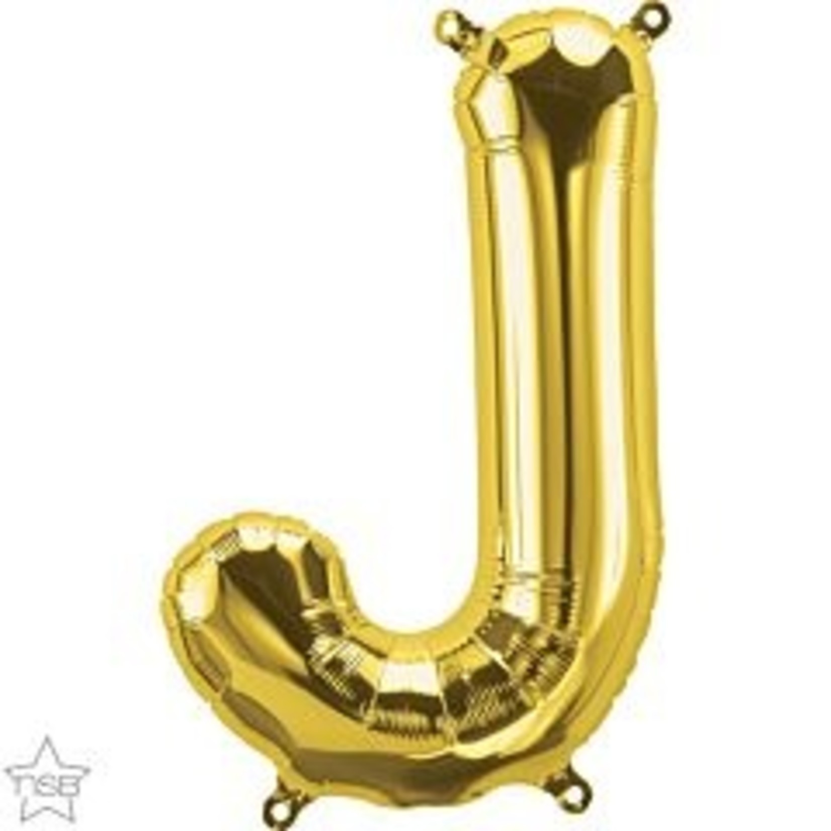 16" Letter J Gold