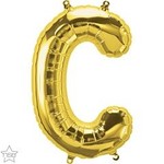 16" Letter C Gold