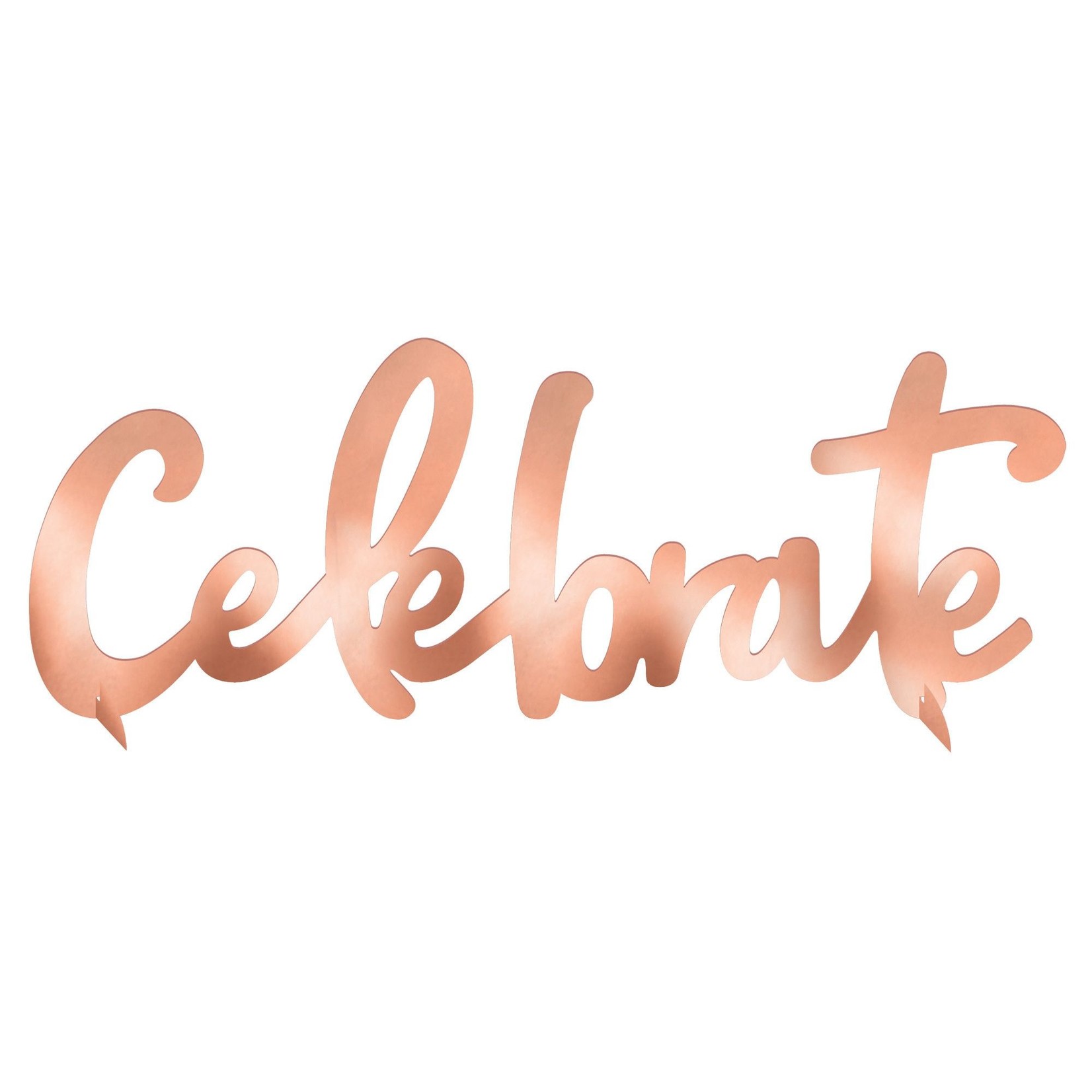 'Celebrate' Foil Centerpiece