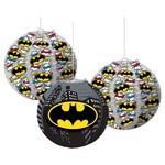 Batman Paper Lanterns 3pcs.