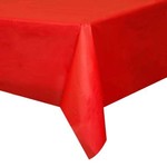 Red Rectangular Table Cover