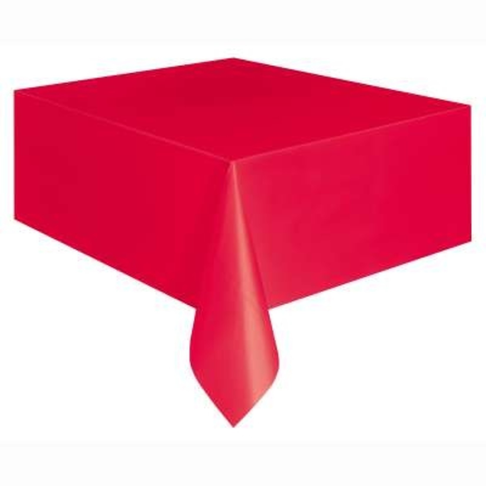 Ruby Red Rectangular Table Cover