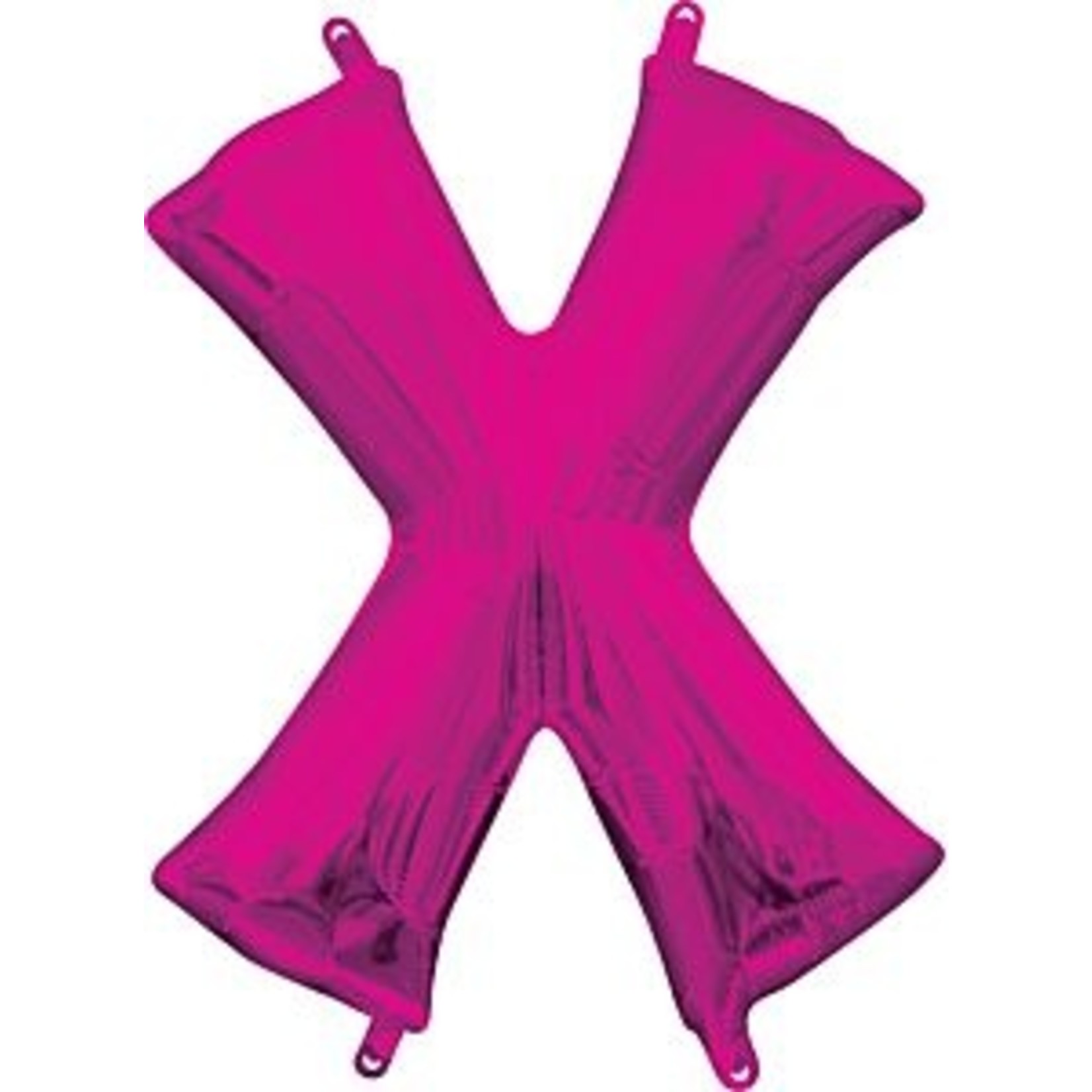 16" Letter X Pink
