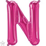 16" Letter N Pink